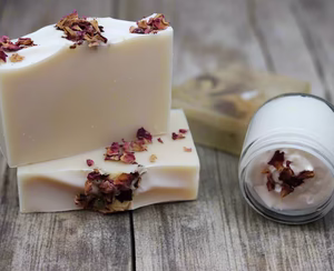 Rose Body Butter + Matching Soap Duo 🌹