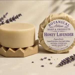 Honey Lavender- Tallow Body Soap