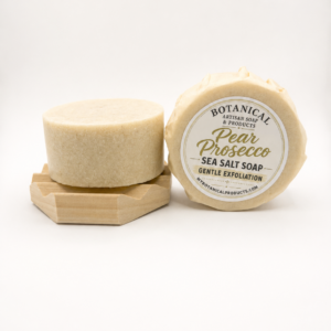 Pear Prosecco Sea Salt Soap – Gentle Exfoliation